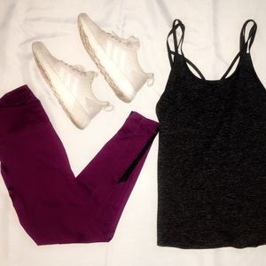 Maroon Zella Leggings